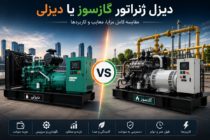 دیزل ژنراتور گازسوز یا دیزلی